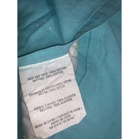 Echo Design 3 piece quilt queenComforter  Sham Set - Picture 10 of 16